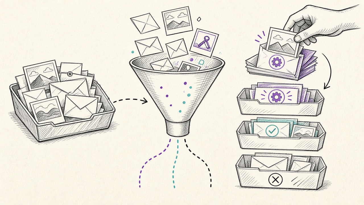 An operations inbox for field-service email